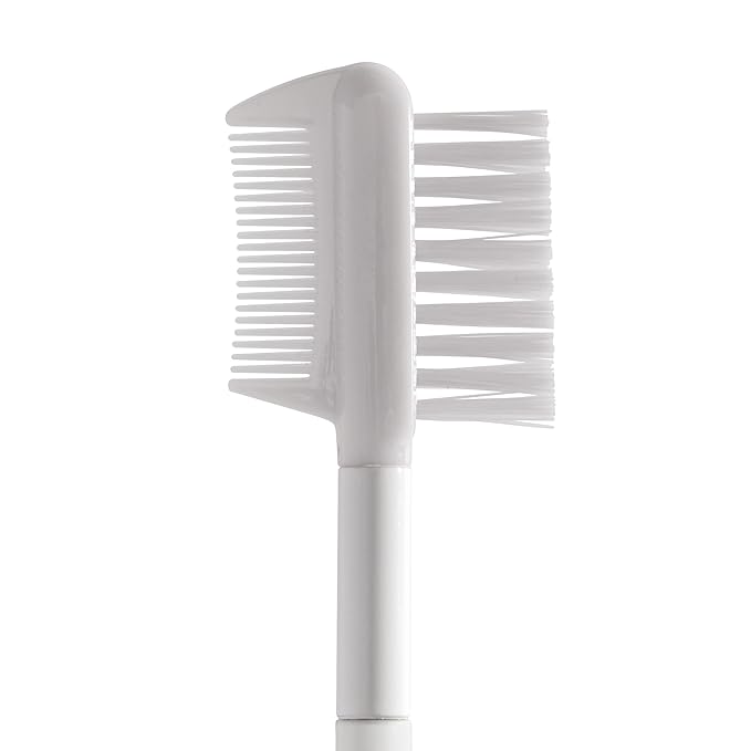 wet n wild Eyebrow and Liner Brush, Dual-Ended Precision, Angled for Definition, Ergonomic Handle for Comfortable Precision Control, Cruelty-Free & Vegan