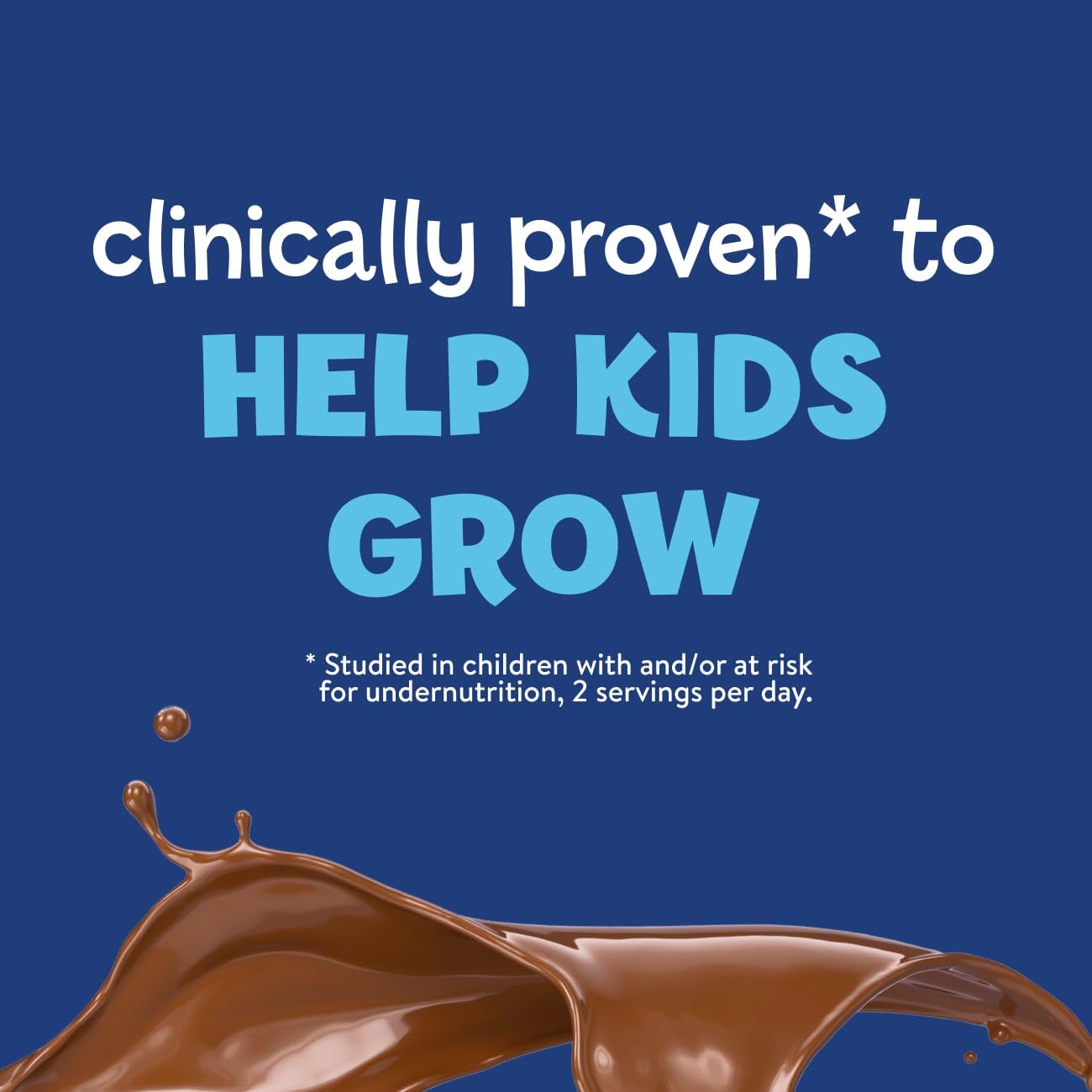 PediaSure Grow & Gain with Immune Support Shake Mix Powder, 23 Vitamins & Minerals, 6g Protein, Non-GMO, Gluten-Free, Chocolate, 14.1 oz Can, Pack of 3-24 servings