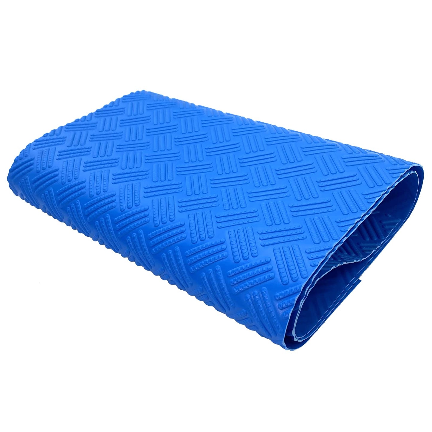 SKARUMMER Swimming Pool Ladder Mat - Protective Pool Ladder Pad Step Mat with Non-Slip Texture, Blue Medium Pool Step Mat, Pool Liner Protection Mat (30 X 36 inch)