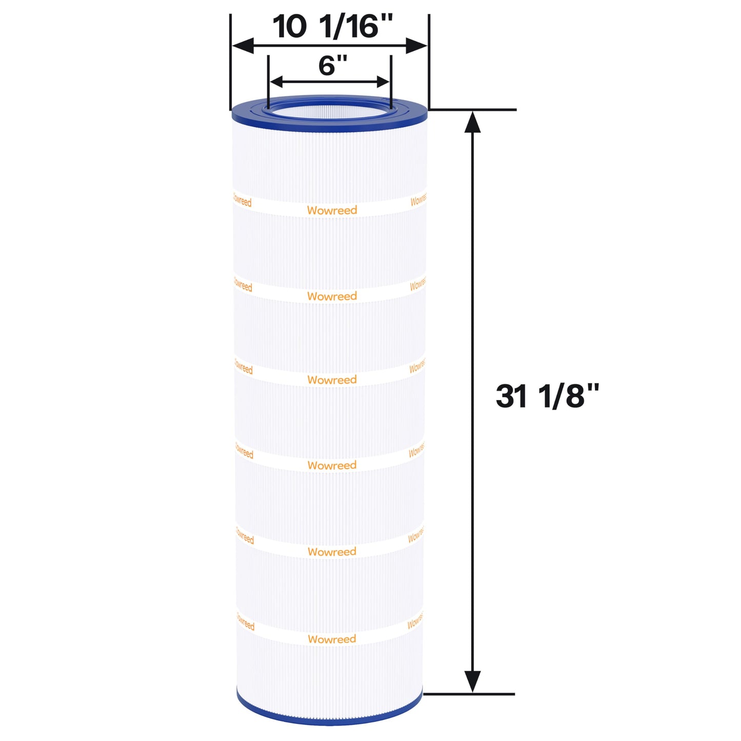 Wowreed Pool Filter Compatible with CC150, Clean & Clear 150, CCRP150, PAP150, R173216, C-9415, FC-0687, 160317, 150 sq. ft,1 Pack