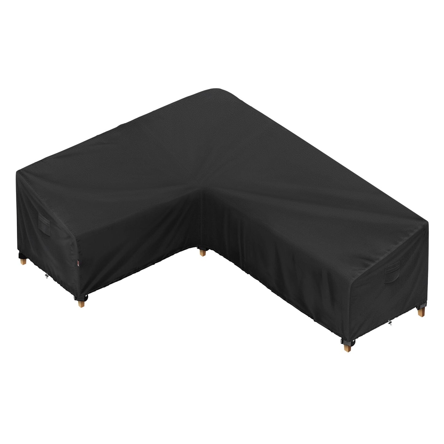 iBirdie Outdoor Patio Furniture Cover fit 87" x 112", 85" x 110", 84" x 108" L-Shaped Sectional Sofa, Waterproof Weatherproof Heavy Duty 600D Garden Cover for Outside L Shape Couch