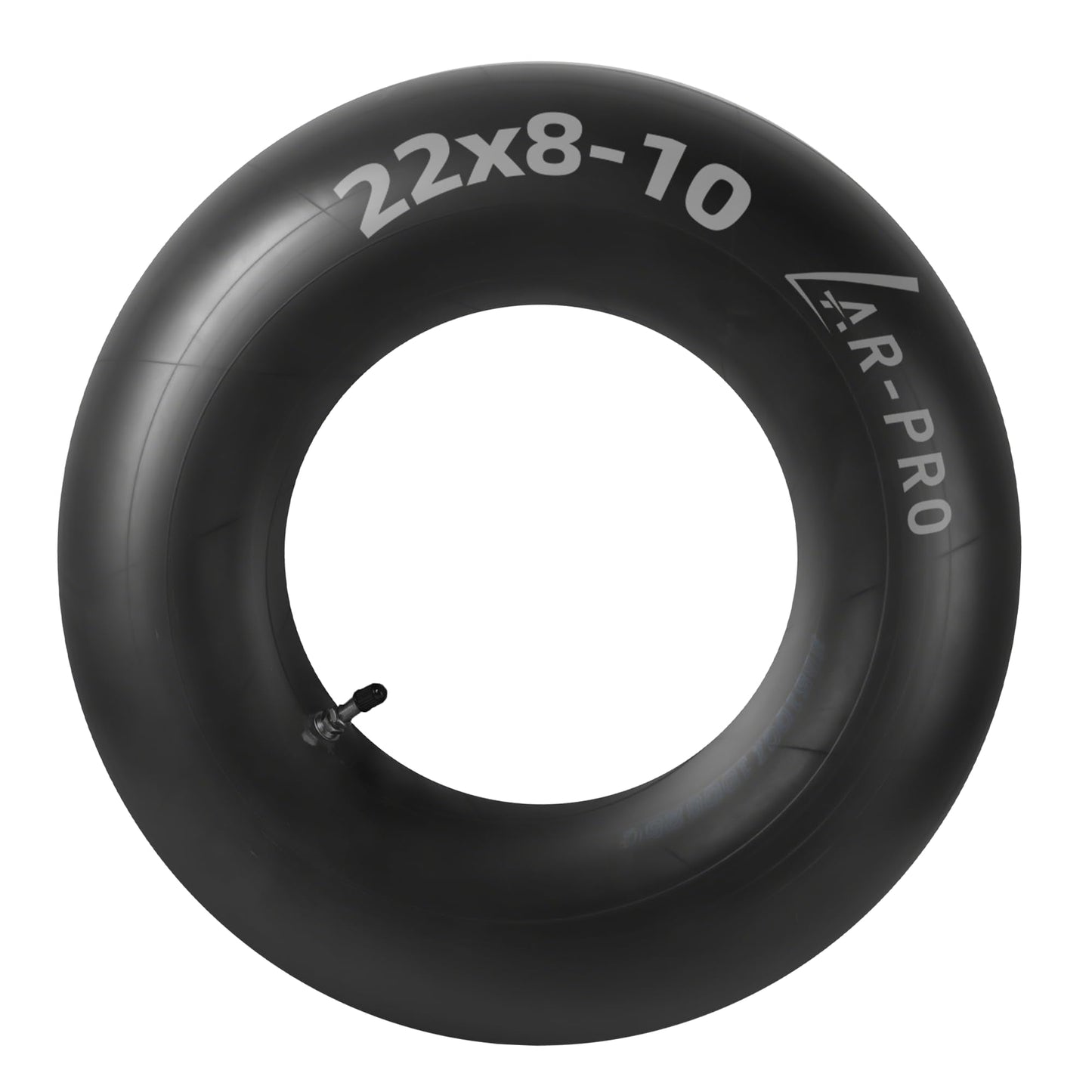 AR-PRO Relacement 22x8-10, 22x9-10 Inner Tubes for ATV, Lawn Tractor, Mowers, Golf Cart, Snow Blowers, and More - with TR6 Straight Metal Valve Stems - Made from Durable Butyl Rubber
