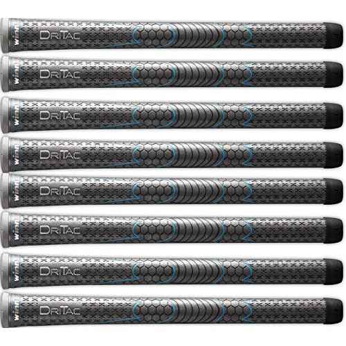 Set of 8 WINN DRI-TAC LADIES Golf Grips - Non-Slip & Cushioned Comfort - Moisture-Wicking & Shock Absorption - AVS Technology - Hand Alignment & Lighter Grip Pressure - Tacky in All Weather