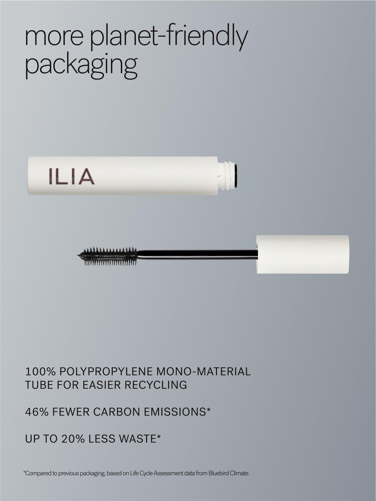 ILIA - Limitless Lash Mascara | Lightweight, Nourishing, Lengthening, Lifting | Flake + Smudge-Resistant | Non-Toxic, Cruelty-Free, Ophthalmologist-Tested, Safe For Sensitive Eyes (Rich Brown)