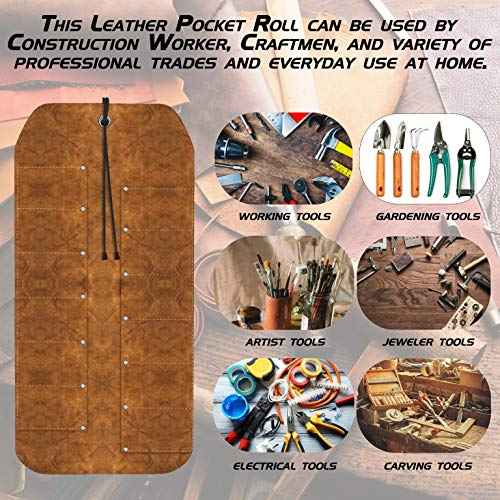 UJ Ramelson Pocket Leather Tool Roll