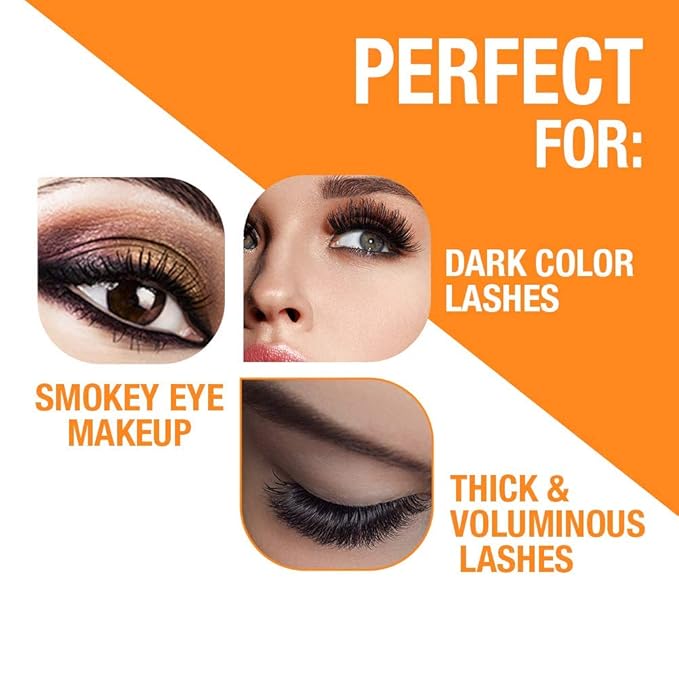 DUO Brush-On Lash Glue - Dark Tone, Waterproof Strip Lash Adhesive, Long-Lasting Eyelash Glue for Clusters & Strip Lashes, 0.18 oz, 1 Pack