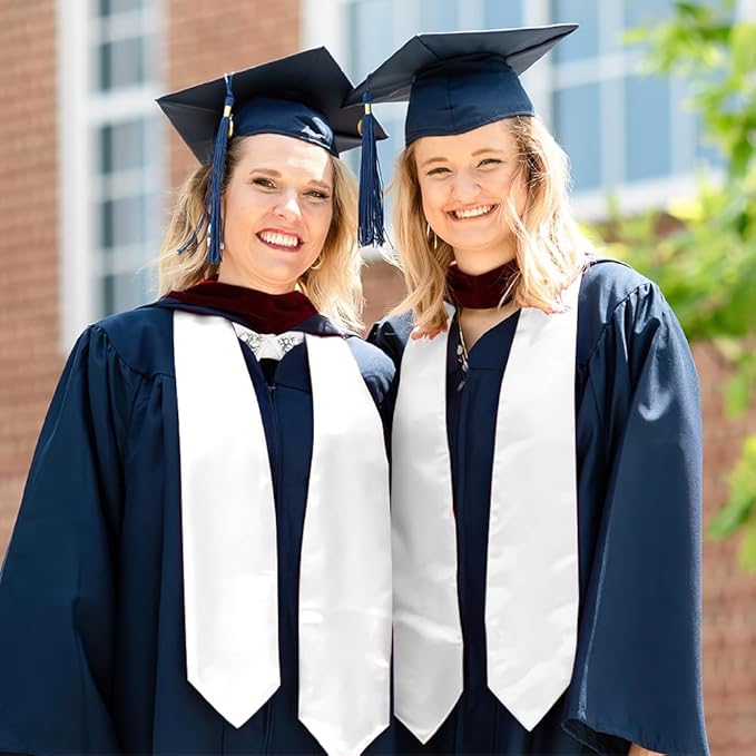 Graduation Stole Graduation Sash Unisex Adults Class of 70'' Stoles for Academic and Choral Ceremony
