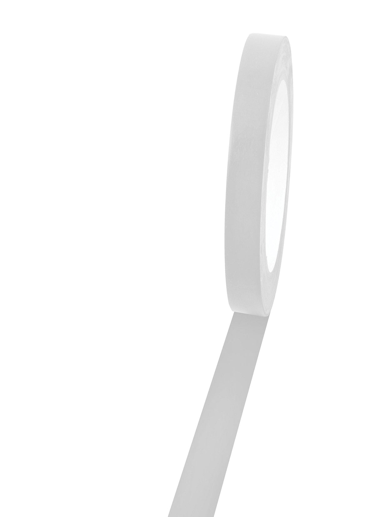 Champion Sports Vinyl Tape, 1/2” Wide x 36 Yards Long, White - Durable Floor Marking Tape - Schools, Gyms, Restaurants