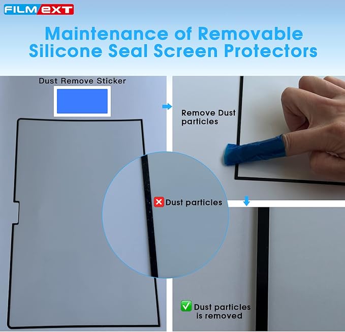 FILMEXT Macbook Pro 14 inch Screen Protector 2026-2021 M5 M4 M3 M2 M1 A3185 A3112 A3401 A2918 A2992 A2779 A2442,Bubble Free Blue Light Screen Filter for Macbook Pro 14.2" -Eye Care/Anti-Glare-Matte
