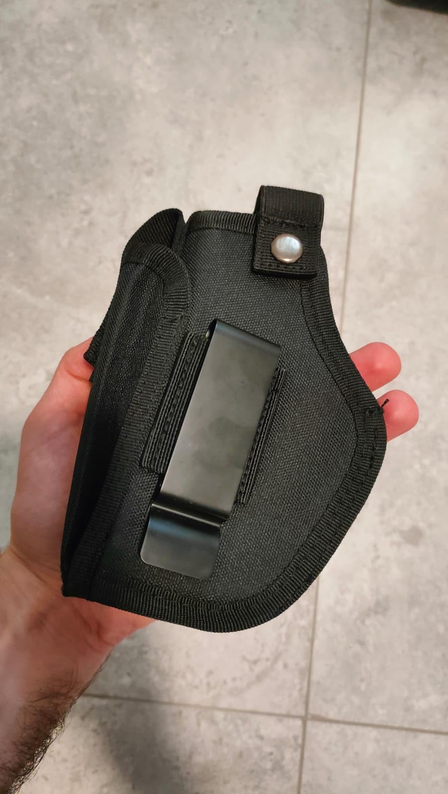 Universal Gun Holster for Men & Women, IWB/OWB Waist Belt Pistol Holster Fits for Taurus Glock Sig M&P 380 9mm Gun Holsters for Concealed Carry Handgun Right/Left Hand Draw with Mag Holder
