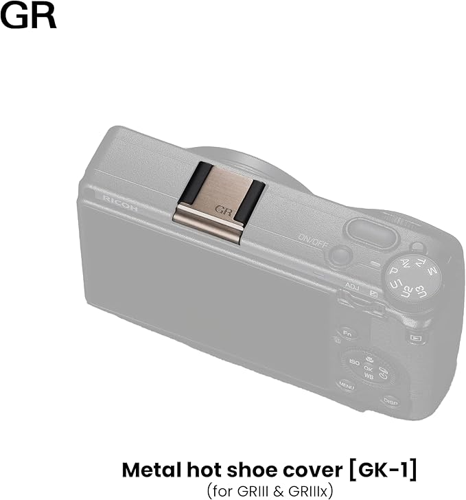 Ricoh GK-1 Metal Hot Shoe Cover for Ricoh Gr III