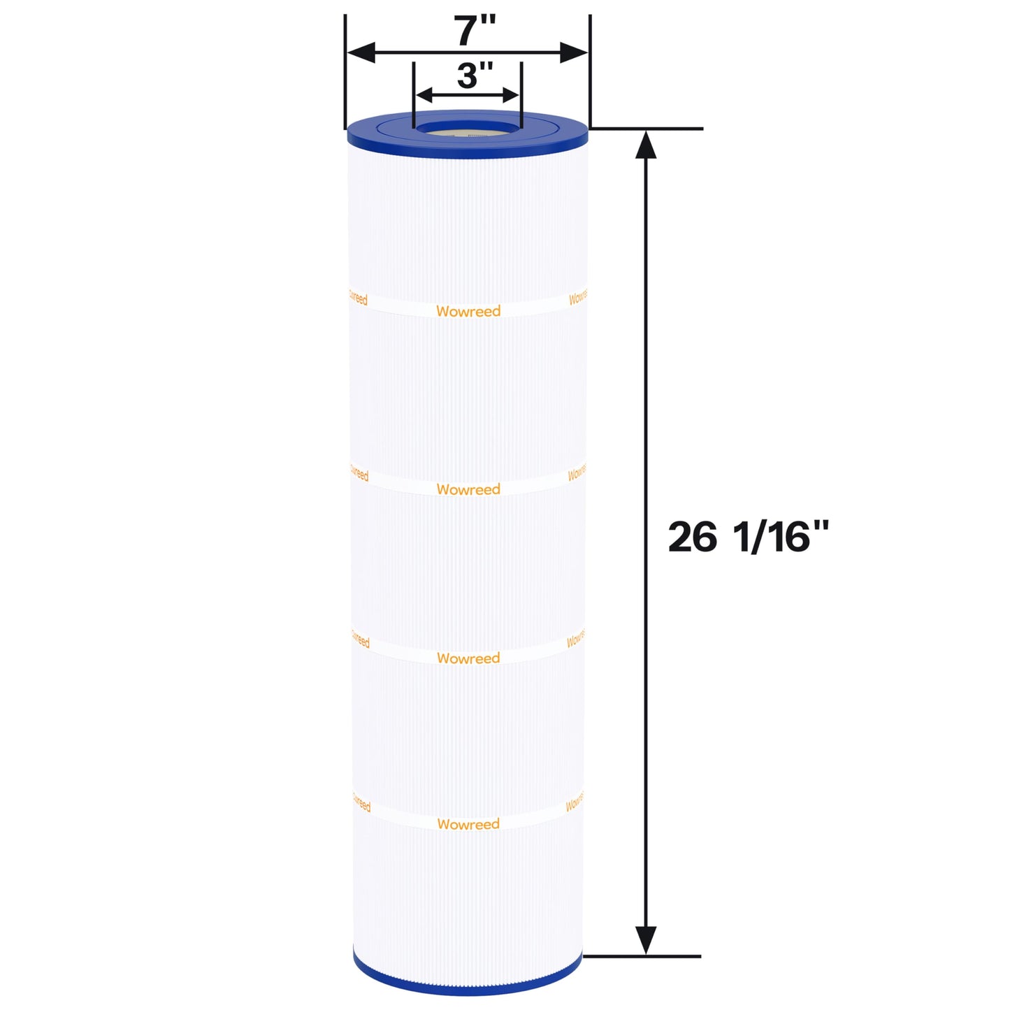 Wowreed Pool Filter Compatible with CCP420, Clean and Clear Plus 420, C-7471, FC-6470, R173576,178584, 4 Pack