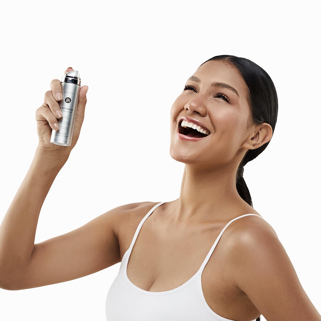 Jerome Alexander MagicMinerals AirFinish Setting Spray, Long-lasting Finishing Spray, Weightless-feel, Flawless, Matte Coverage