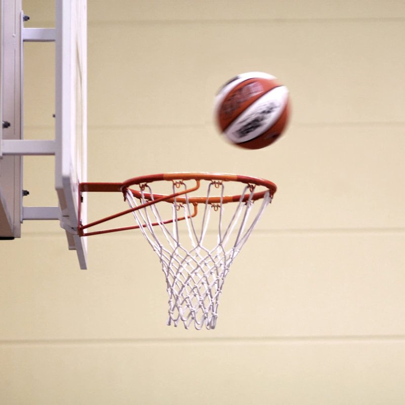 NEIJIANG Basketball Net Replacement Outdoor, Upgraded Thickening Heavy Duty, All Weather Anti Whip, Fits Standard Indoor or Outdoor 12 Loops Rim