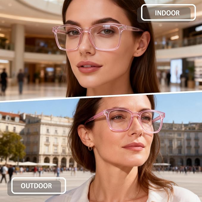 BIRDDIE Blue Light Blocking Glasses for Women & Men, UV400 Anti-Glare Computer Glasses for Gaming,Reading & Eye Strain Relief