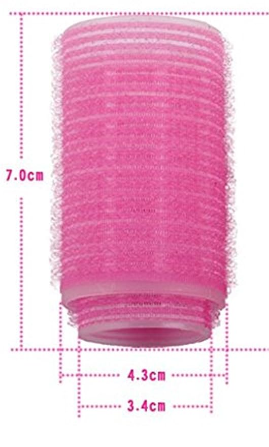 2Pcs/Set Plastic Hair Rollers Curlers Bangs Self-Adhesive Hair Volume Hair Curling Styling Tools Magic Women DIY Makeup Tools S