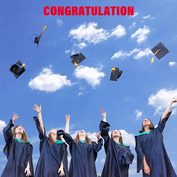 2 Pcs Graduation Cap Headband, No-Slip Comfortable Grad Cap Headband Insert with Premium Hook and Loop Fastener, Reliable Grip for All-Day Ceremony, Fits Most Head Sizes