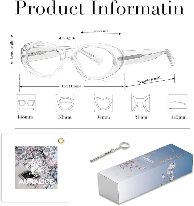 Rectangle Blue Light Glasses Noctera