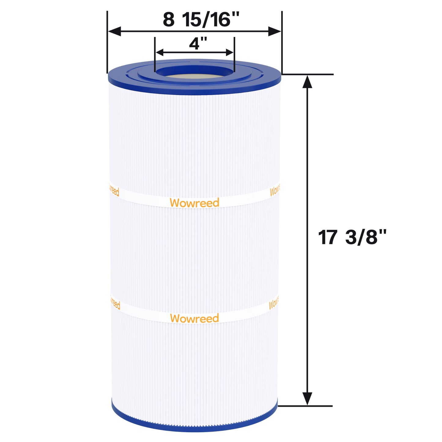 Wowreed Pool Filter CX900RE Compatible with CX900RE, C900, PA90, C-8409, FC-1292, Pro Clean 100, PXC95, 25230-0095S, 90 sq.ft, 1 Pack