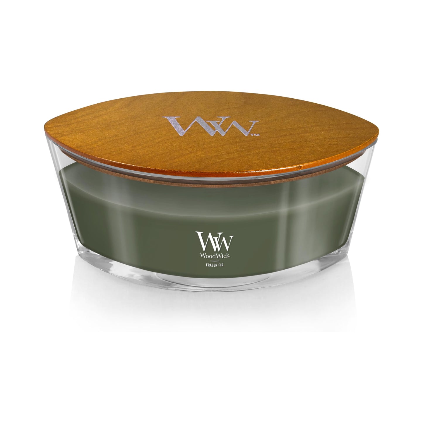 Woodwick Ellipse Scented Candle Frasier Fir Scented Up to 50 Hours Burn Time Great for Any Home Decoration or Holiday Gift Ideas 16oz