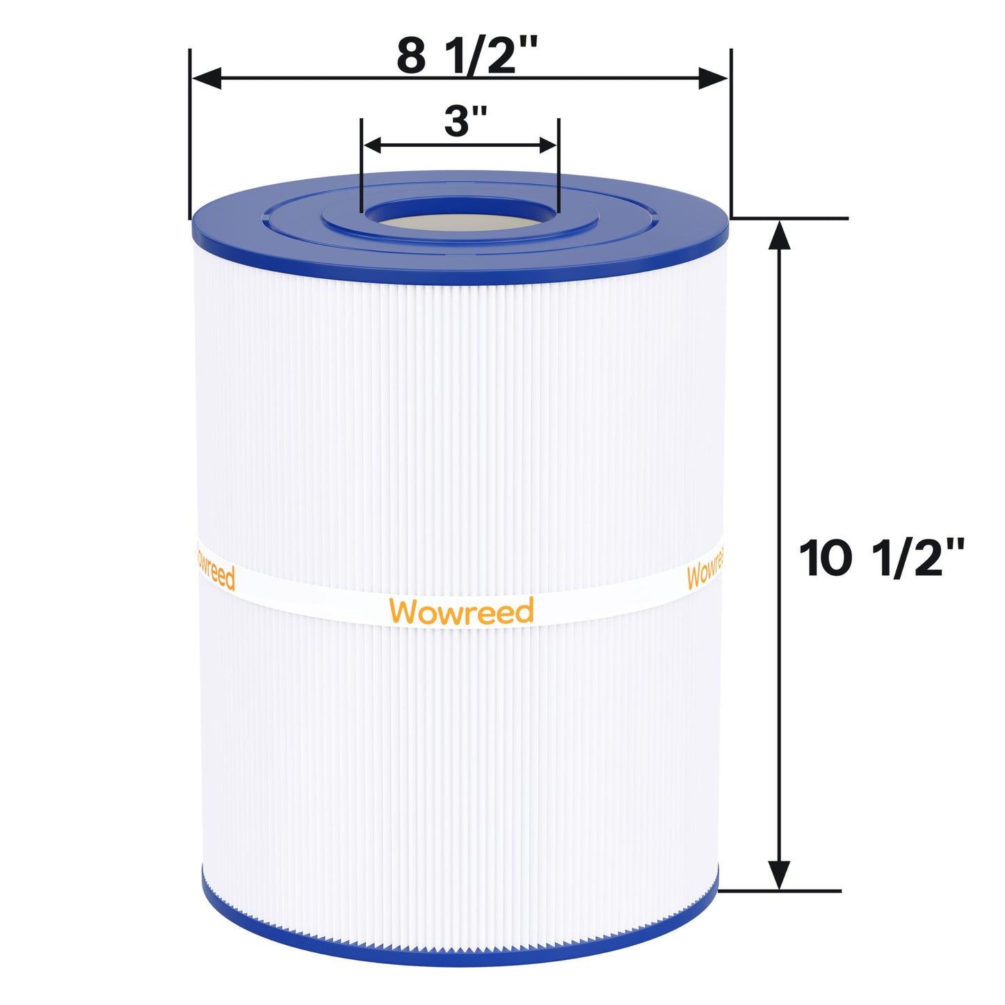 Wowreed Spa Filter Compatible with PWK65, 31114, Watkins 65, 76136, C-8465, FC-3960, 1 Pack
