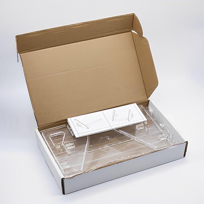 Nail Polish Organizer Clear Acrylic Eyeglasses Display Holder Essential Oil Storage Rack Makeup Stand Tray - 3 Layer