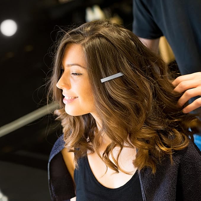 Alligator Hair Clips, 210 PCS Single Prong Metal Clips for Hair Bows and Crafts - Silver Flat Gator Clips in Bulk DIY Supplies for Accessory Making (1.8 Inch & 2.2 Inch) Aisuly