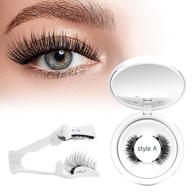 Higu clace Magnetic Eyelashes Magnetic Lashes with Applicator Soft Magnetic Eyelashes Natural Look Pestañas Magnéticas No Need Glue Easy to Wear and Remove Pestañas Magnéticas Naturales(A03)