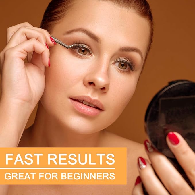 B&Qaugen Lash Clusters 30D 50D-D-9-16MIX LASH Individual Lashes 280 False Eyelash 9-16MIX Extensions Cluster DIY at Home (30D 50DD-9-16MIX)
