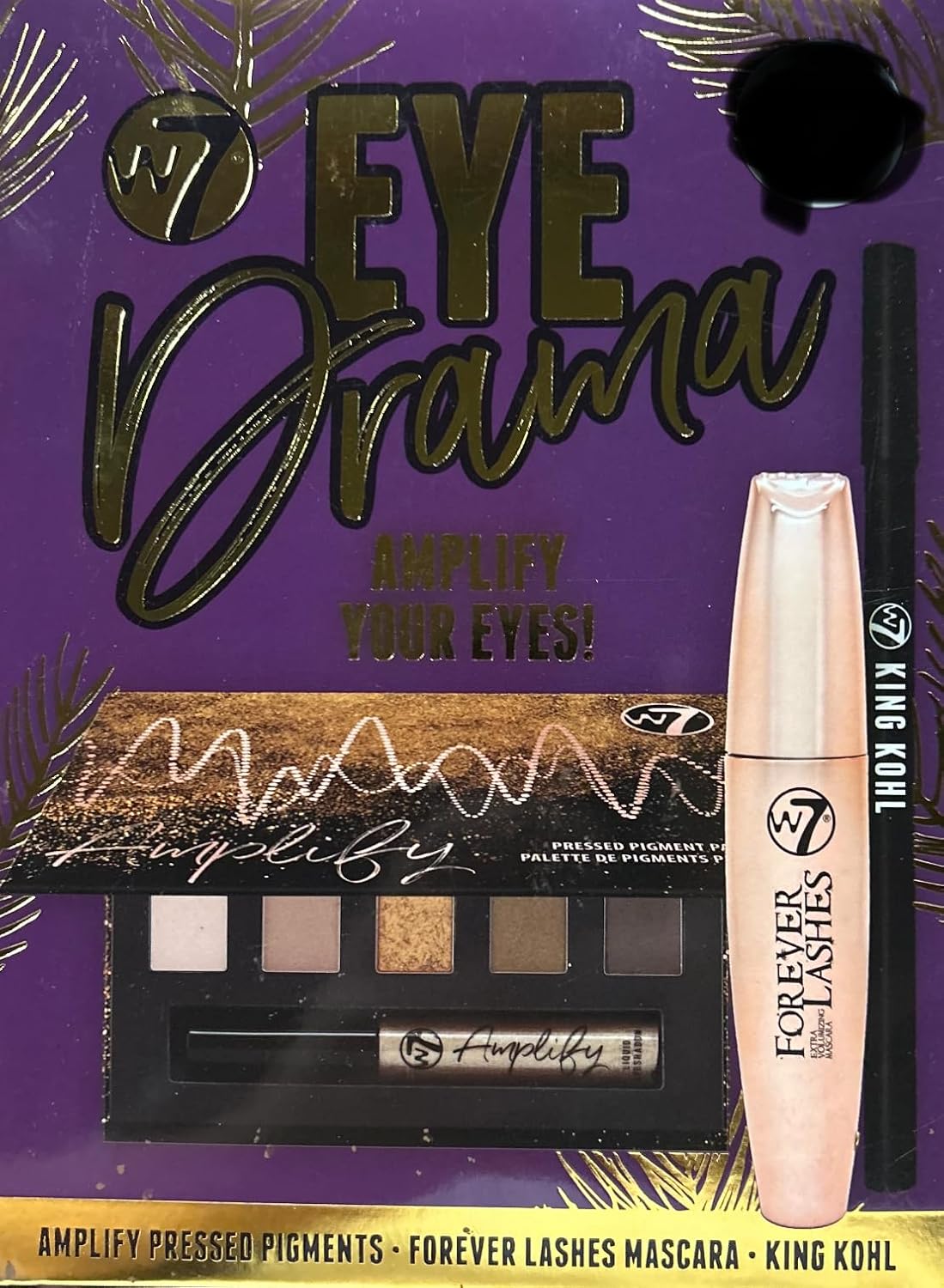 W7 Eye Drama, Amplify Your Eyes, 0.33 Ounce (Pack of 3)