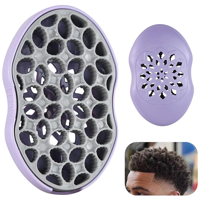 Curly Hair Styling Brush, Melous Curl Defining Brush Comb for Men Women Use Washable and Durable