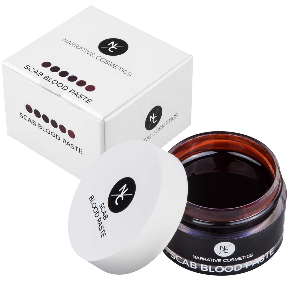 Starter Effects Kit, 6-Color Bruise Wheel, Scar Wax, and Scab Blood Paste, Professional SFX Makeup Set With Applicators