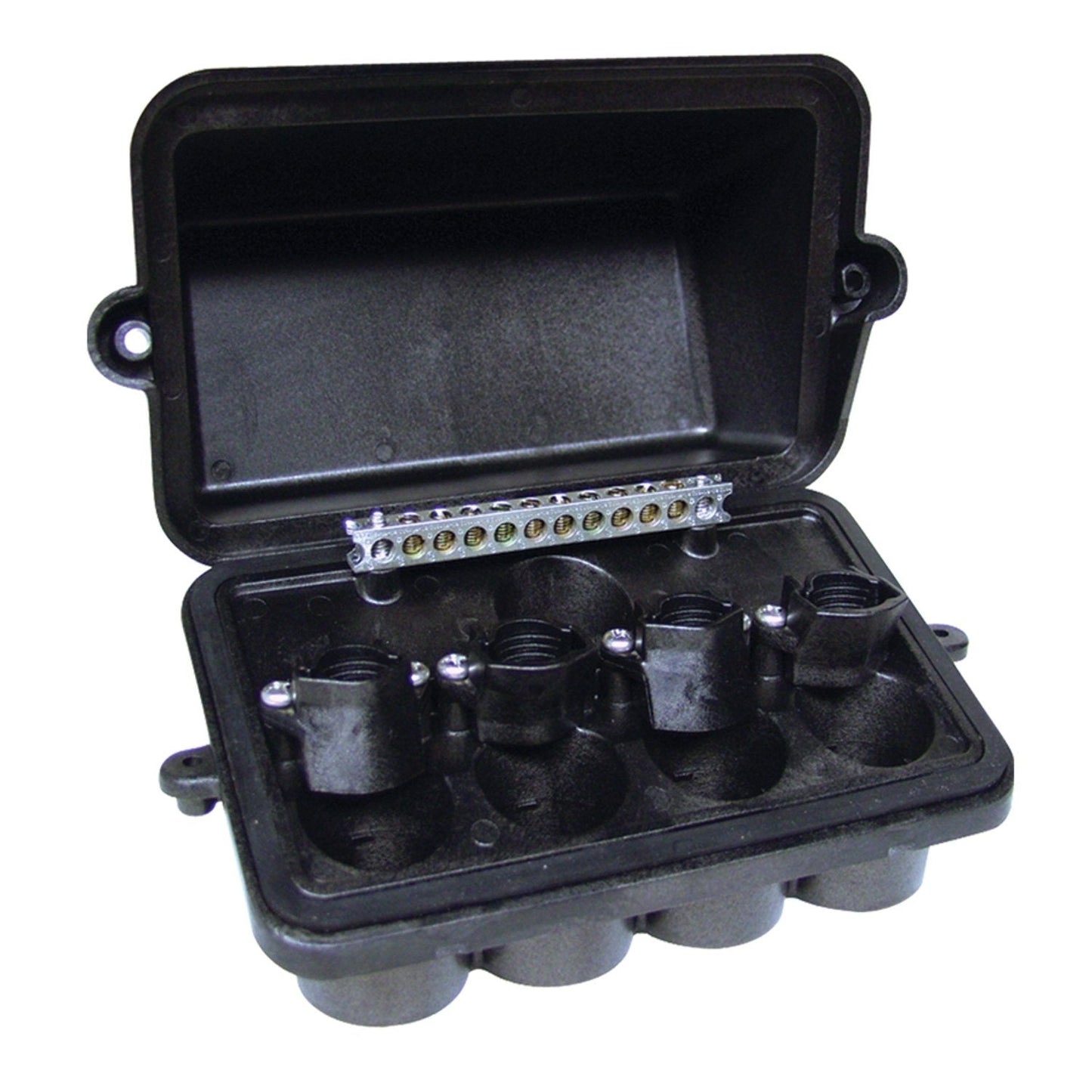 Intermatic PJB4175 Junction Box, 4-Light, Black