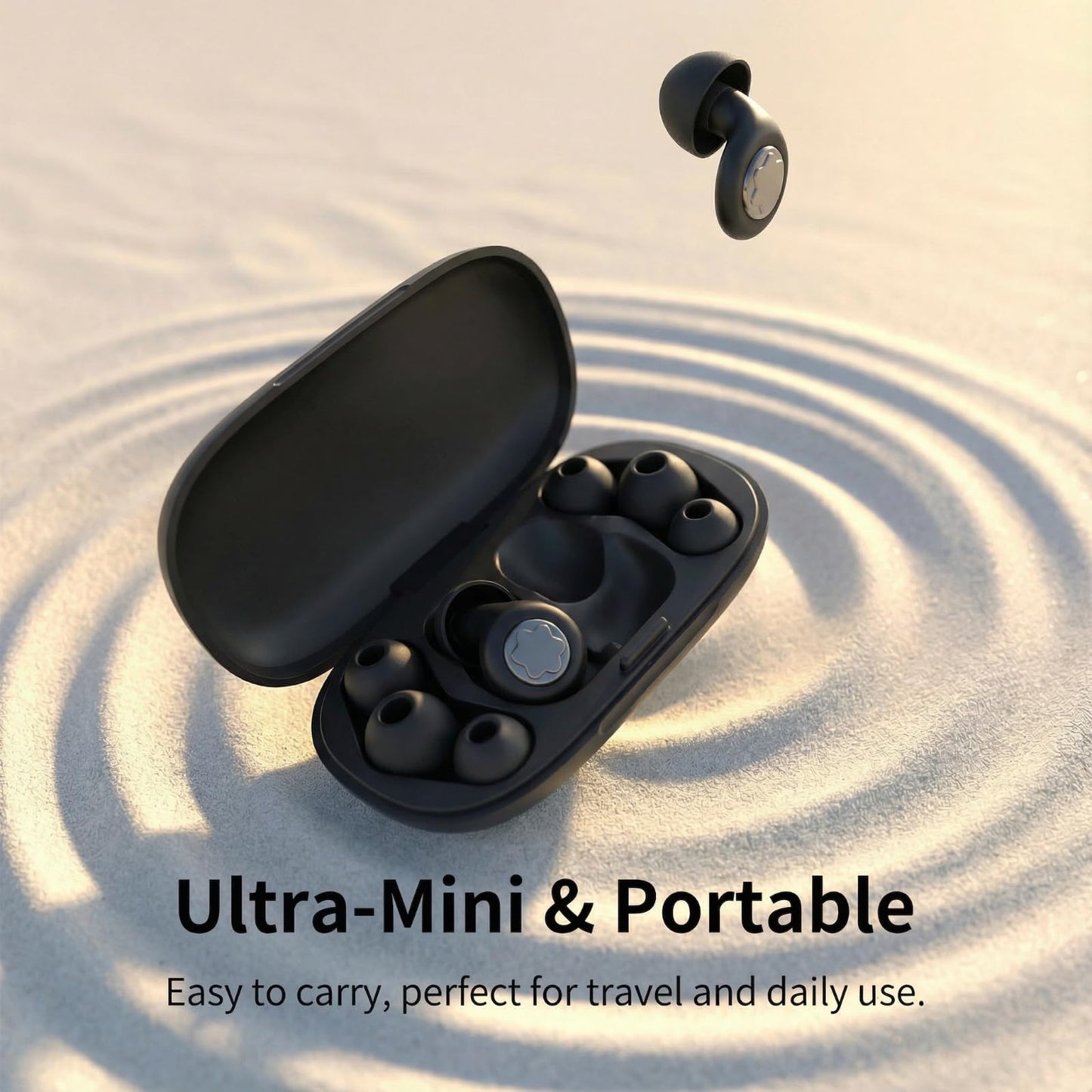 Ear Plugs for Sleeping 45DB Noise Cancelling: Ultra-Comfy Reusable Noise-Reducing Earplugs for Sleeping & Travel & Work Hearing Protection Earbuds with 8 Tips(XS,S, M, L Size)