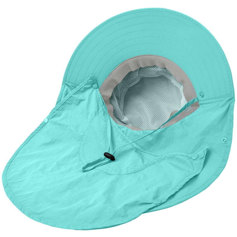 Sun Hat for Men Women with Neck Flap,UPF 50+ UV Protective Hiking Fishing Hats,Wide Brim Sun Hat for Women&Men