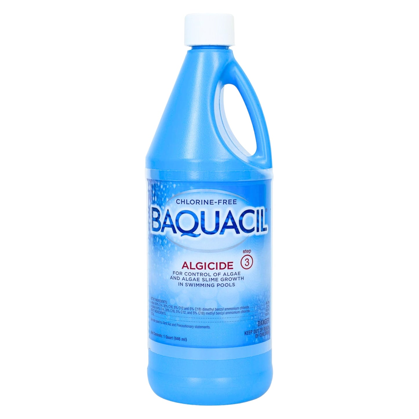 Baquacil 84326 Algicide Swimming Pool Algaecide Cleanser, 1 qt