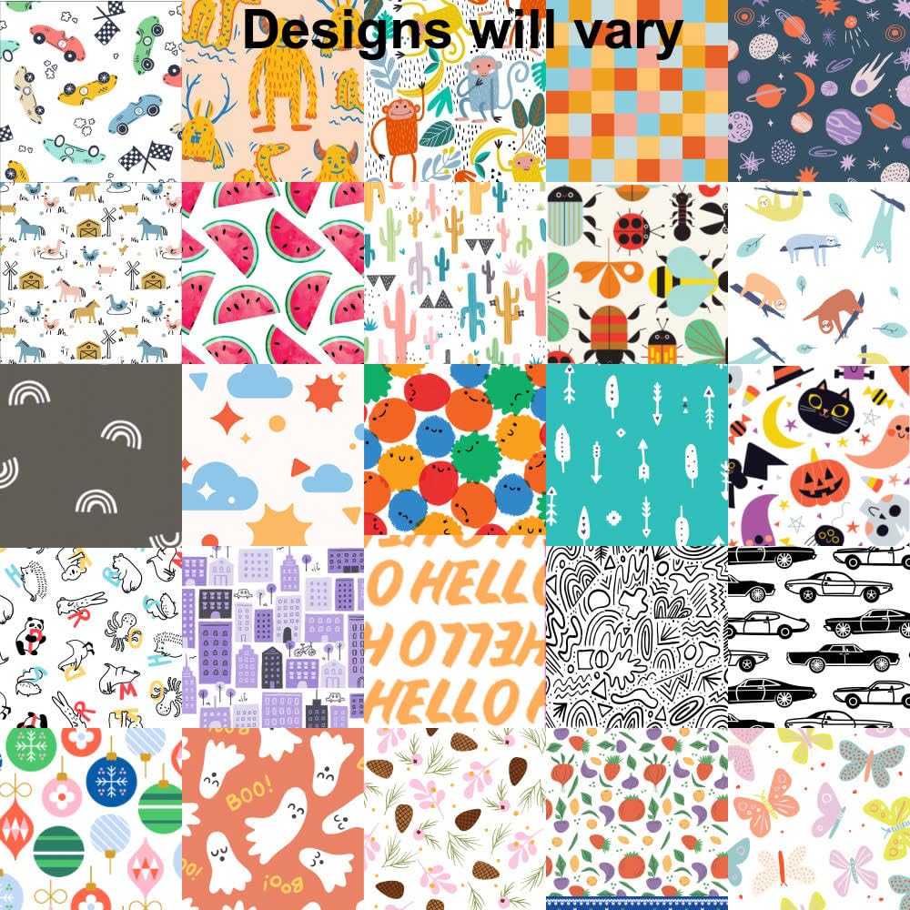Hello Bello Premium Diapers, Size 3 (14-24 lbs) Surprise Pack for Boys - 100 Count (Pack of 1), Hypoallergenic with Soft, Cloth-Like Feel - Assorted Boy & Gender Neutral Patterns