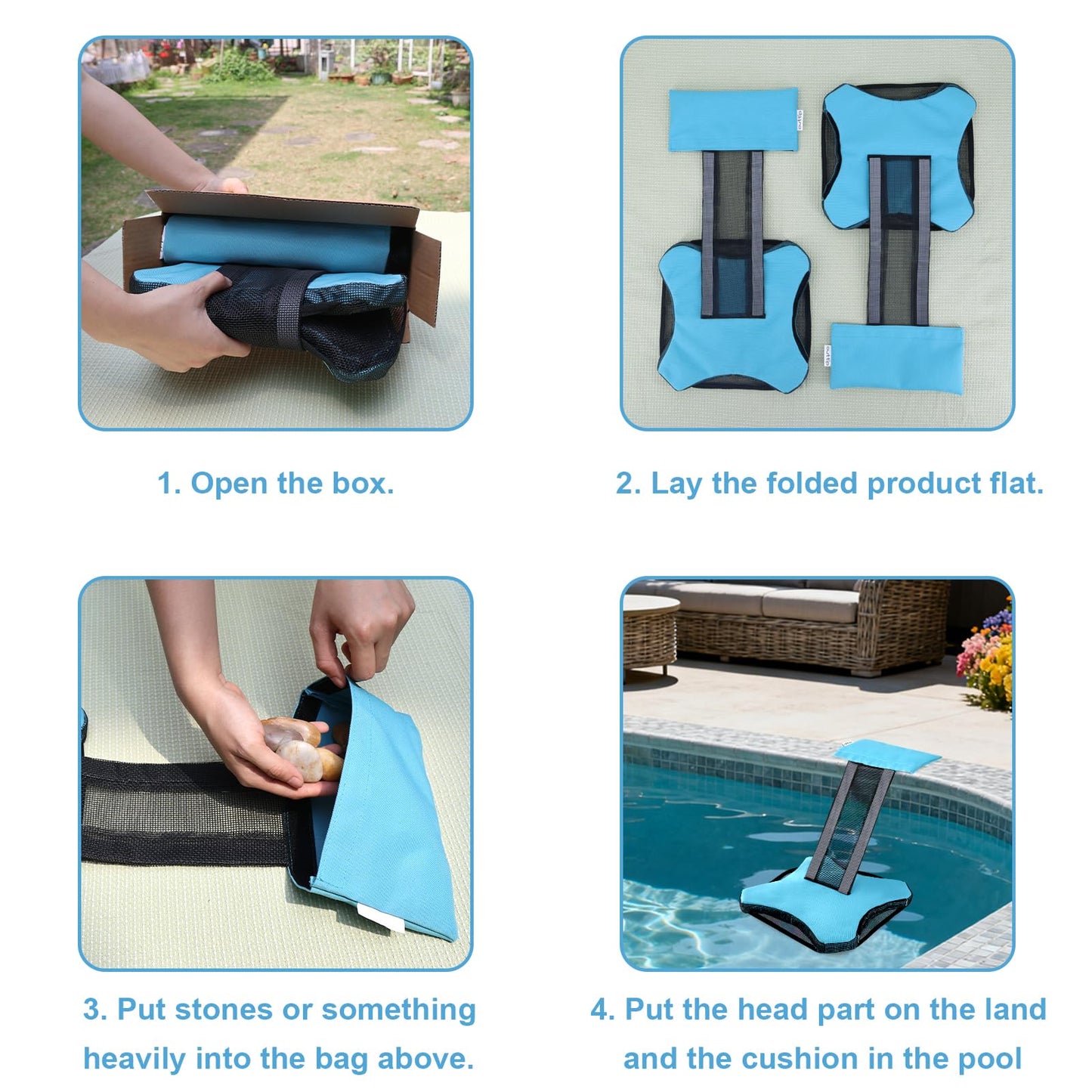 2Pcs Pool Frog Savers 900D Heavy Duty Animal Critter Escape Ramp for Swimming Pool Frog Ramp Ladder Floating Pad for Rescues Wildlife, Squirrel, Toads, Small Animal, Pool Maintenance Accessories