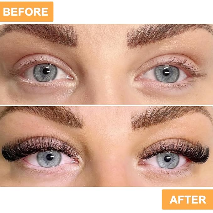 B&Q Lash Clusters 280PCS Natural Eyelash Clusters 40D 50D C 9-16MIX Individual Lash Wispy Eyelash Extension with Soft Thin Band Classic Look Pestañas Postizas Comfortable DIY at Home
