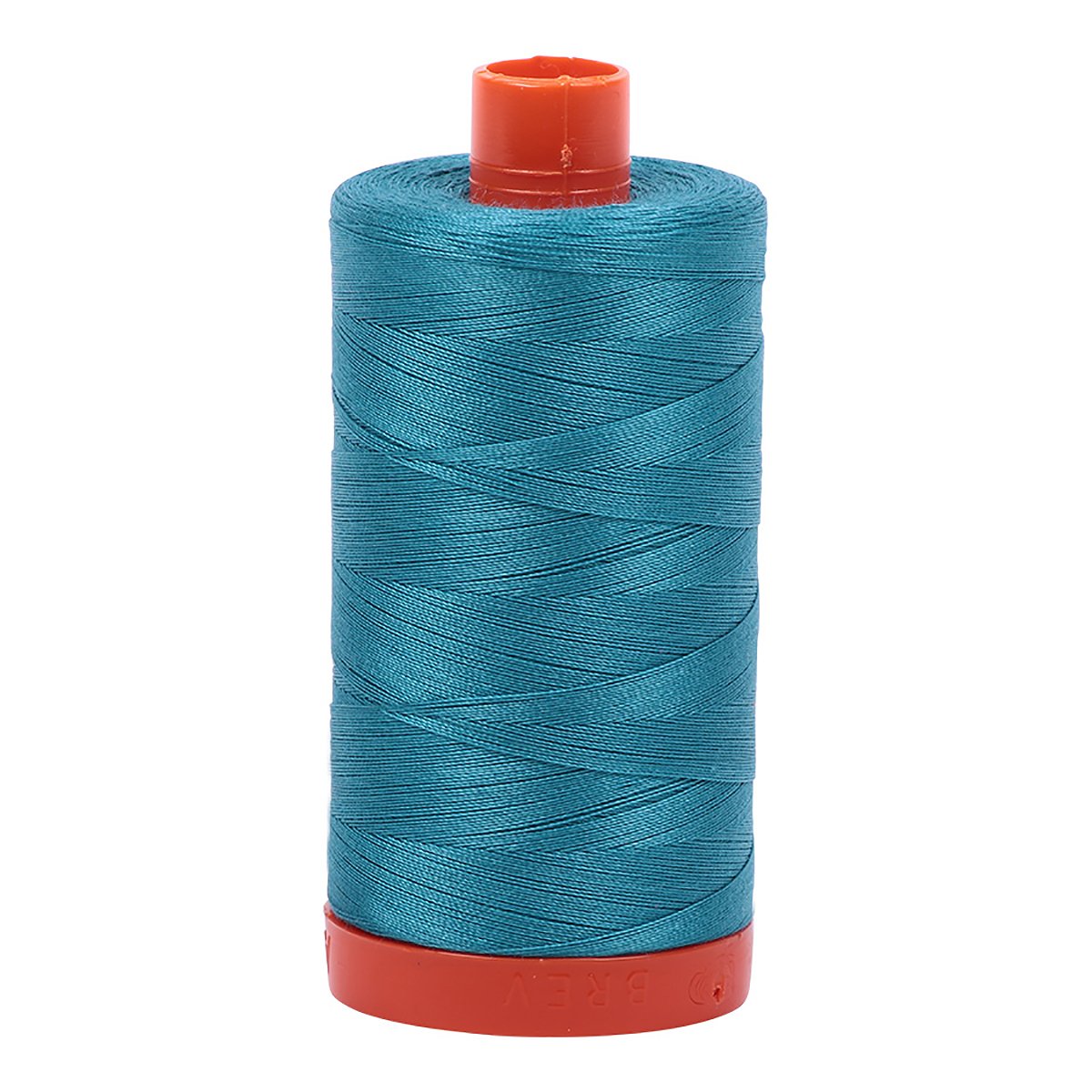 Aurifil A1050-4182 Mako Cotton Thread Solid 50wt 1422yds ,Dark Turquoise