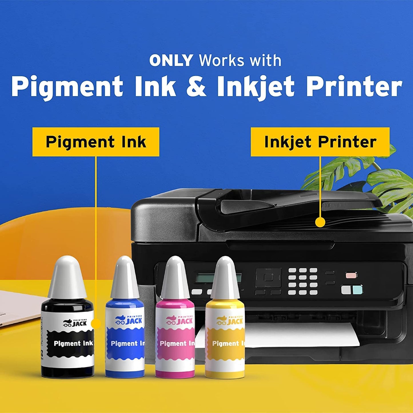 Printers Jack Iron-On Heat Transfer Paper Dark & Light Bundle, 10 for Dark Fabric + 10 for Light Fabric, 8.5"x11.7" T-Shirt Transfer Paper for Inkjet Printer Wash Durable, Long Lasting Transfer