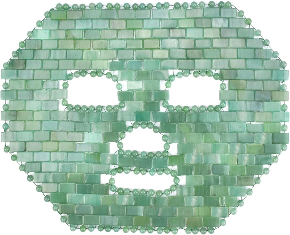 Jade Facial Maskï½100% All Natural Jade Sleep Maskï½Diminish Puffinessï½Soothe Eye Fatigue