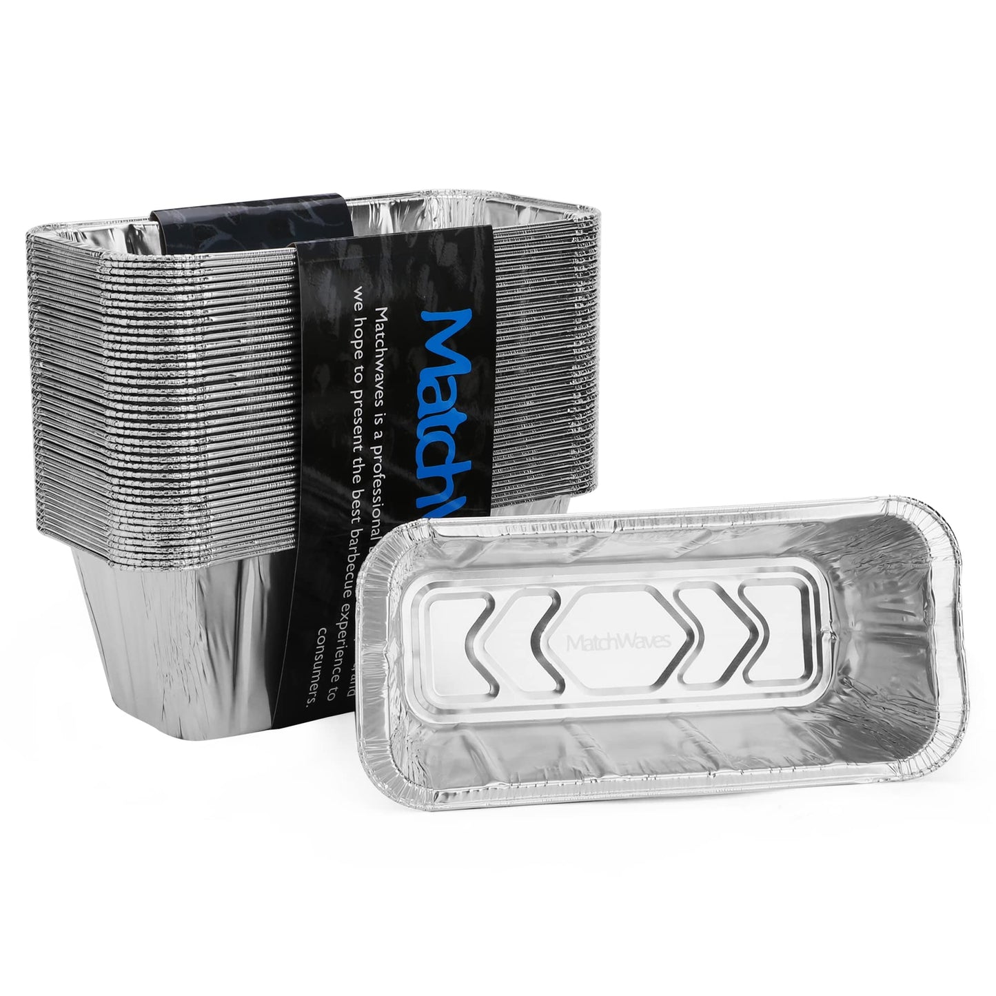 Matchwaves 60 Pack Blackstone Grease Cup Liners, Grease Catcher Liner, Aluminum Foil Drip Pan for 28 and 36 inch Blackstone Griddle