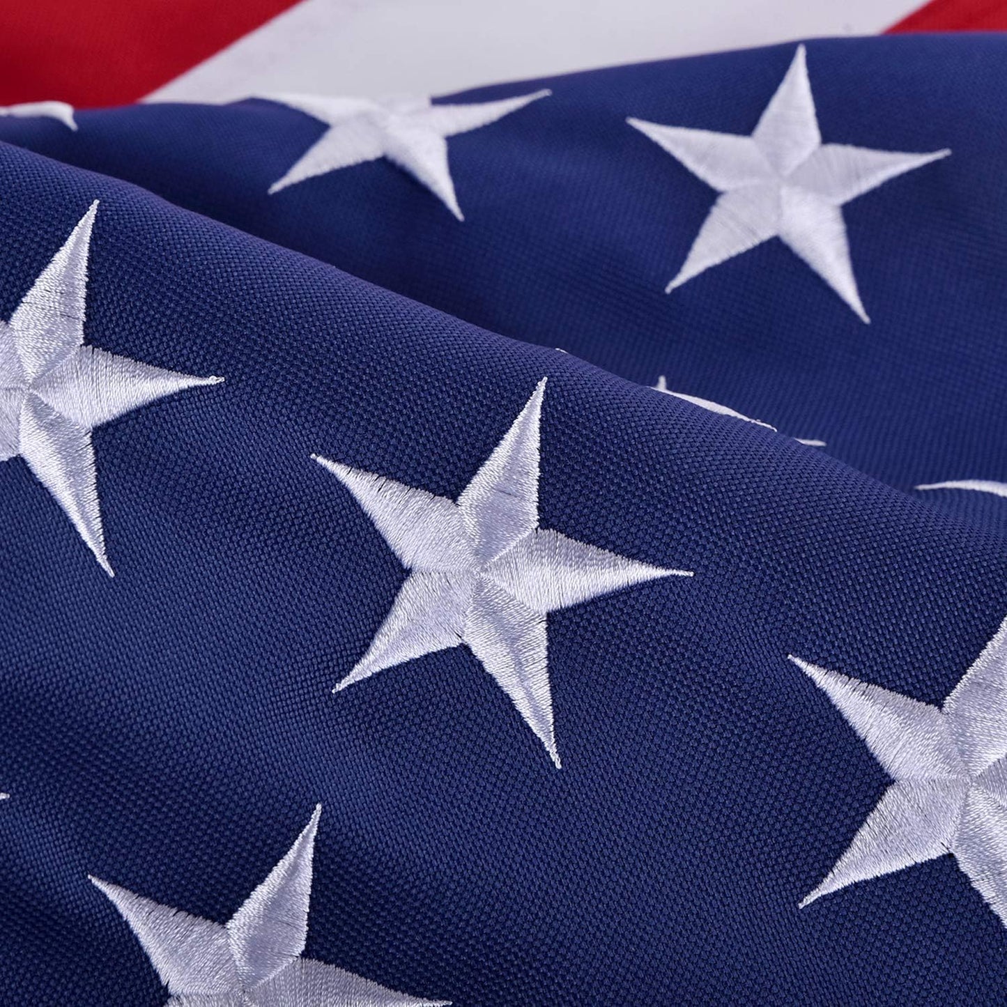 American Flags for Outside 4x6, US Flag Heavy Duty Outdoor with Embroidered Stars, Stitched Stripes, Brass Grommets