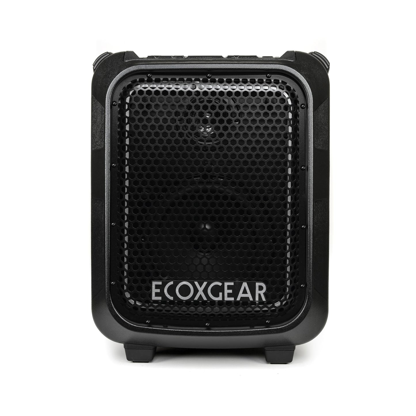 ECOXGEAR: EcoBoulder Ultra – 121dB Loud Rugged Bluetooth 5.1 Speaker, IP67 Waterproof, Drop and dustproof with Party Lights, 50+ Hours runtime, it Even Floats – Black