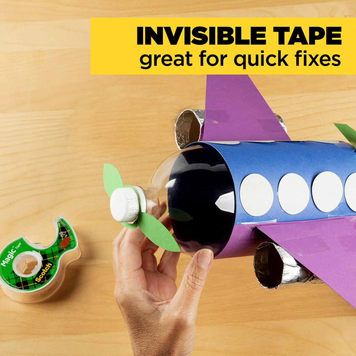 Scotch Magic Tape, Invisible, Home Office Supplies and Back to School Supplies for College and Classrooms, 12 Rolls