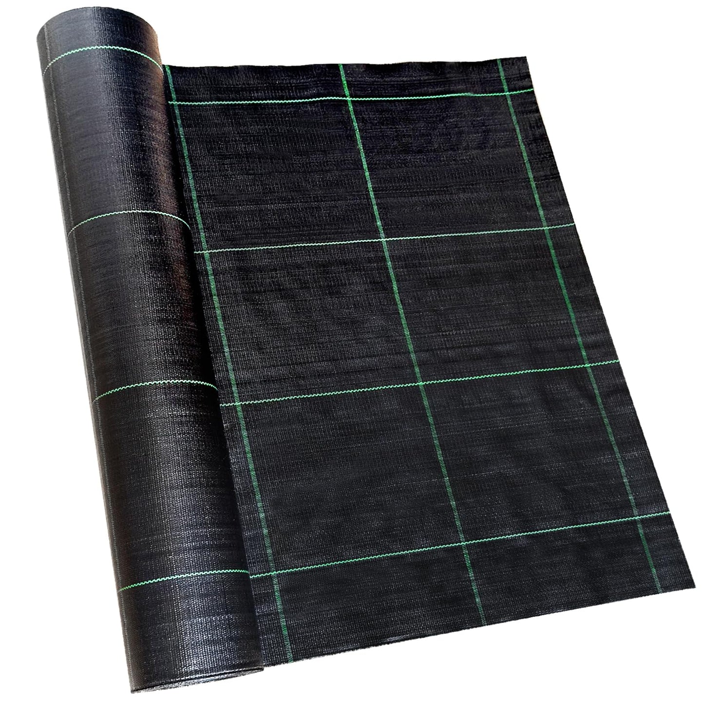 Vanver 6ft x 100ft Landscape Fabric -Heavy Duty Weed Barrier Fabric for Landscaping, Weed Blocker Cloth,Geotextile Fabric for Garden, Driveway & Ground Cover, Garden Weed Mats,Grid Design