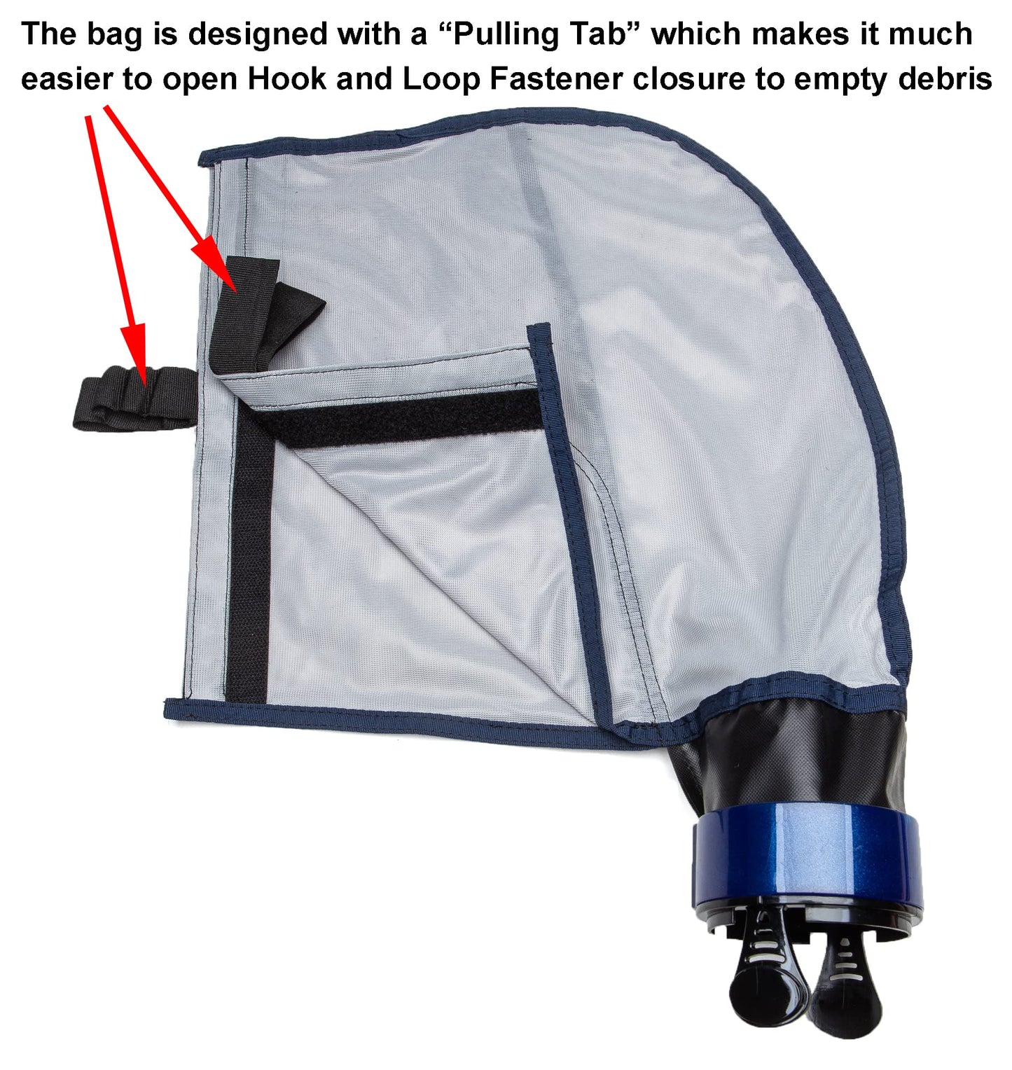 ATIE 3900 Pool Cleaner Double Chamber All Purpose SuperBag 39-310 with Hook and Loop Fastener Closure for 3900 Sport and P39 Pool Cleaners SuperBag 39-310 (2 Pack)