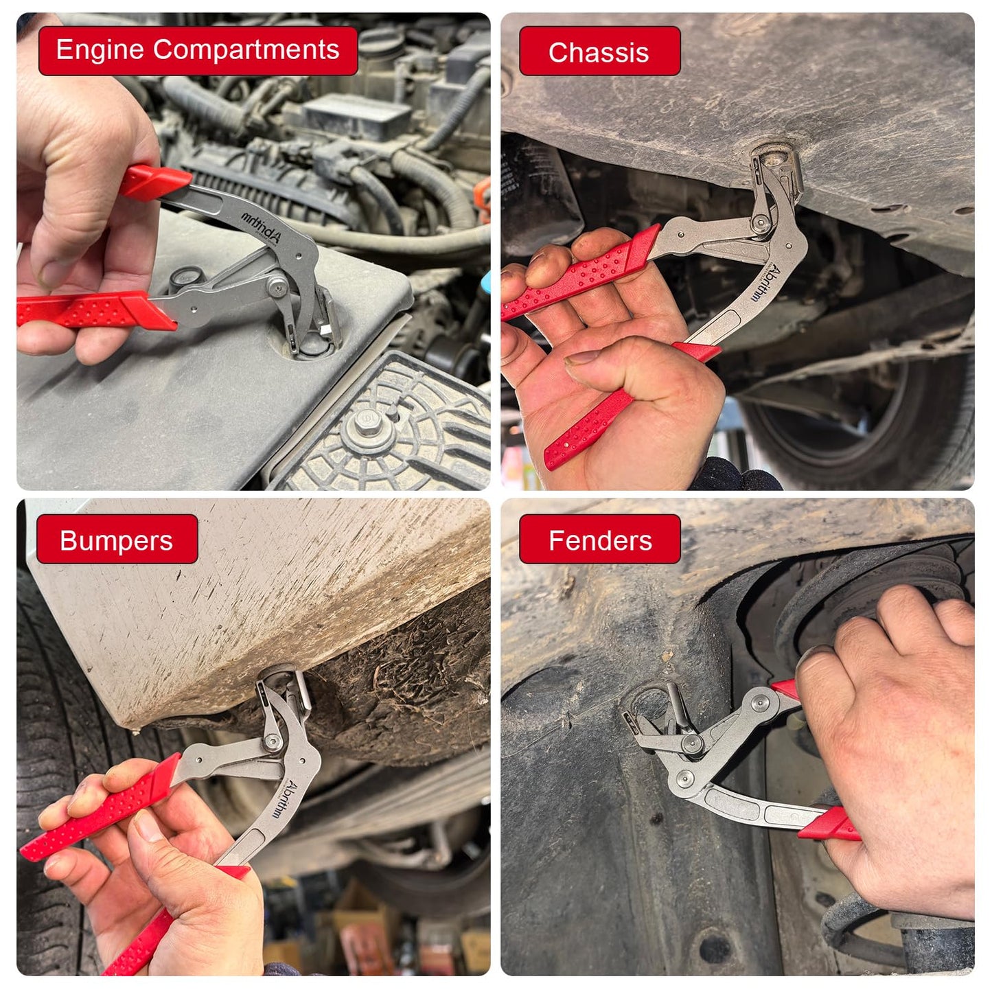 Car Clip Pliers, Panel Clip Removal Pliers, Professional Plastic Fastener Removal Tool for Removing Automotive Fasteners Clips Without Damage