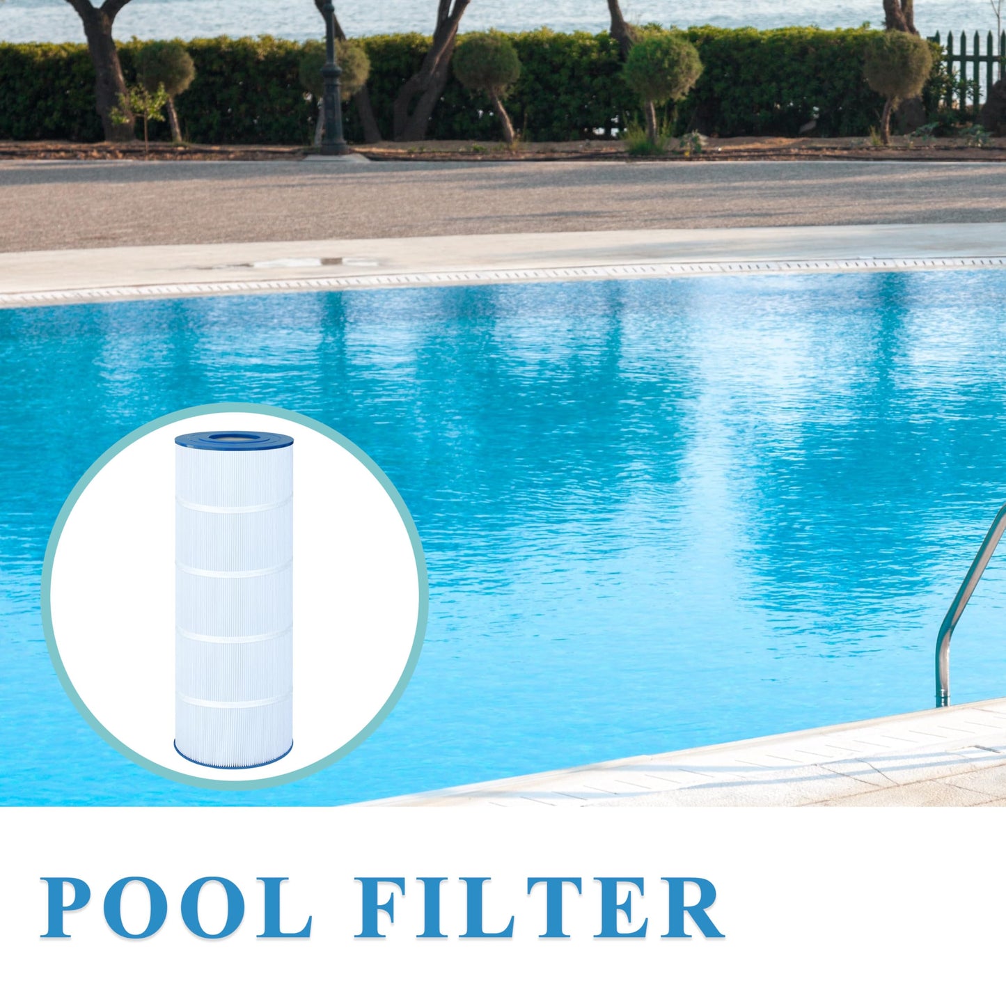 Chryseos Pool Filter Compatible with CCX1500RE, X-Stream 150 PXST150, C-8316, FC-1286, 1 Pack